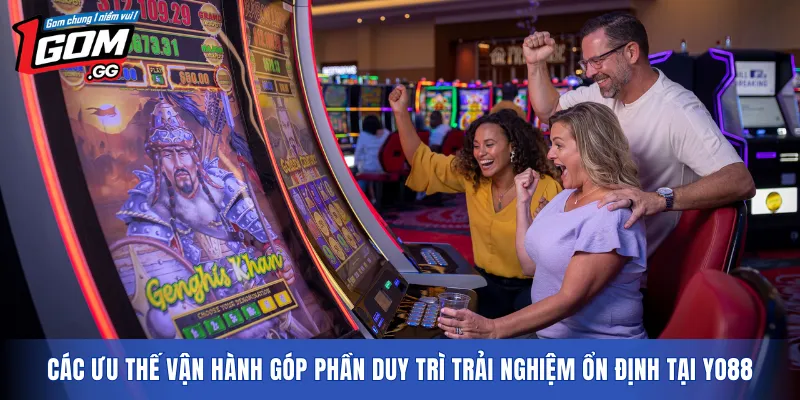 Các ưu thế vận hành góp phần duy trì trải nghiệm ổn định tại YO88