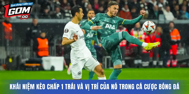 Khái niệm kèo chấp 1 trái và vị trí của nó trong cá cược bóng đá