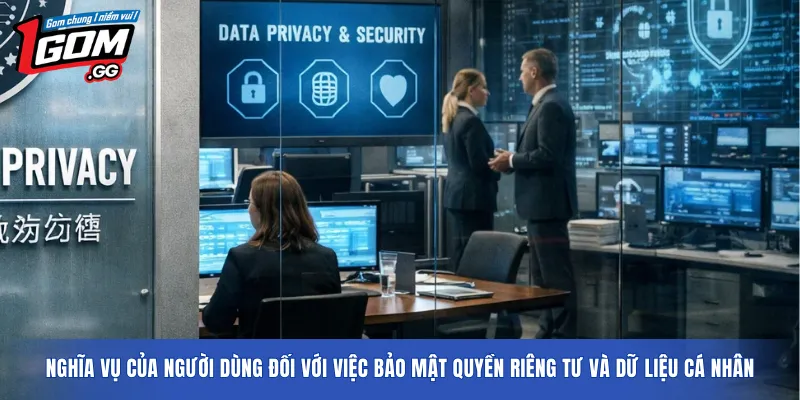 Nghĩa vụ của người dùng đối với việc bảo mật quyền riêng tư và dữ liệu cá nhân
